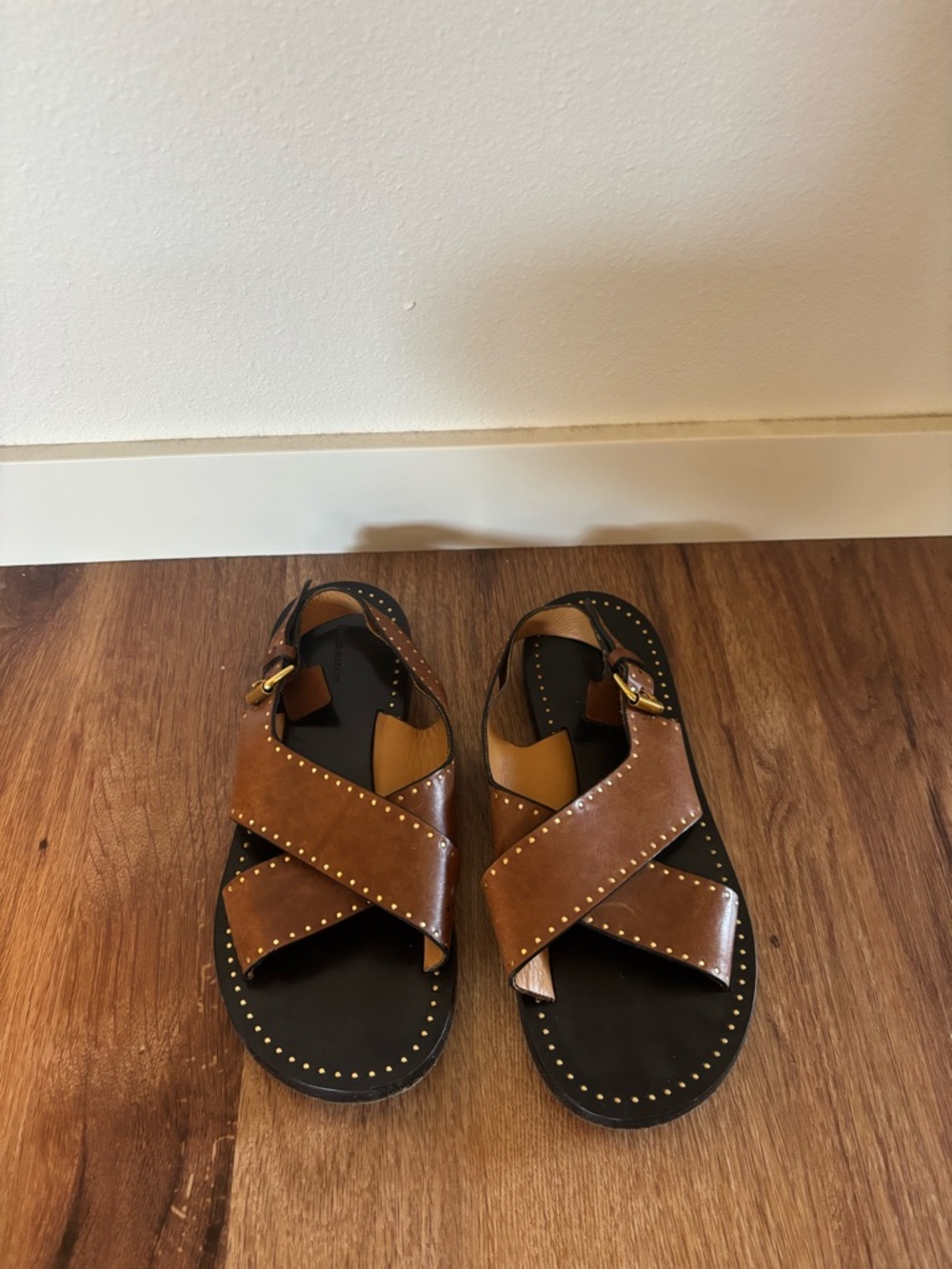 Isabel Marant Jane Leather Sandals